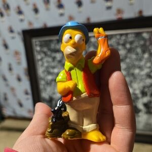 Vintage 90s The Simpsons Homer Cartoon Figurine